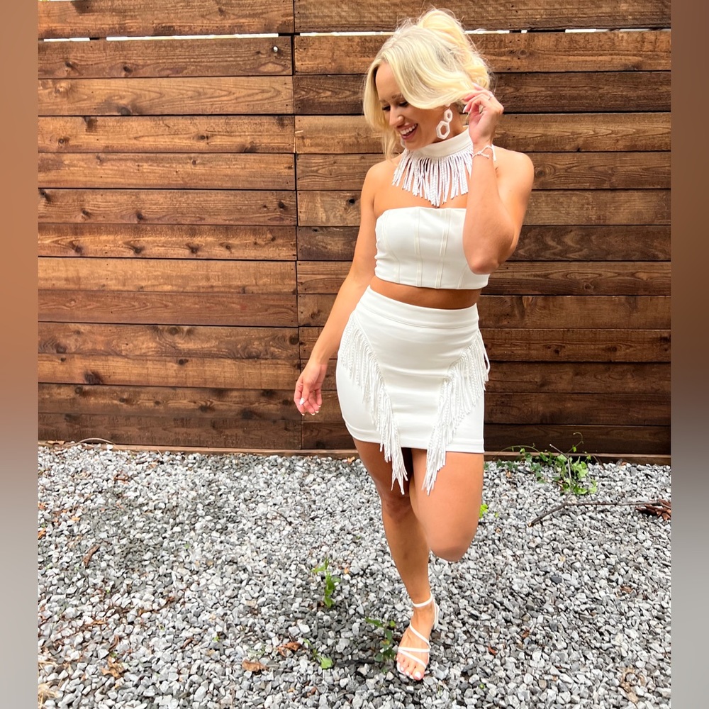 3 PIECE SET! By Luxe dress! Size MEDIUM! Worn once on my bachelorette party! ✨